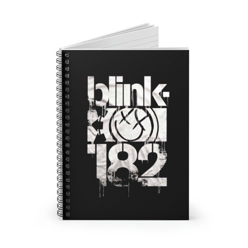 Blink 182 Logo Spiral Notebook