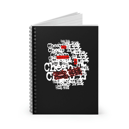 Cheap Trick Art Sex America 1996 Spiral Notebook Cheap Trick Art Sex America 1996 Spiral Notebook