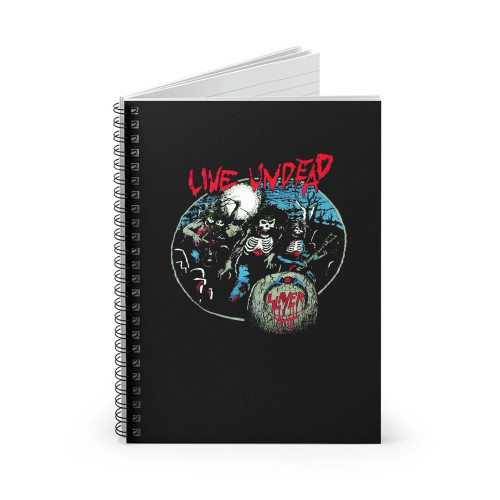 Slayer Live Undead 1984 Spiral Notebook Slayer Live Undead 1984 Spiral Notebook