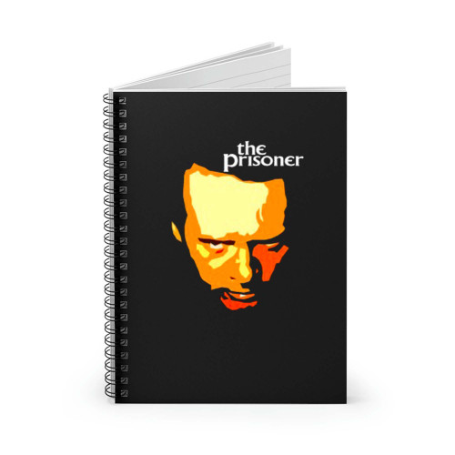 The Prisoner Retro Tv Show Logo Spiral Notebook