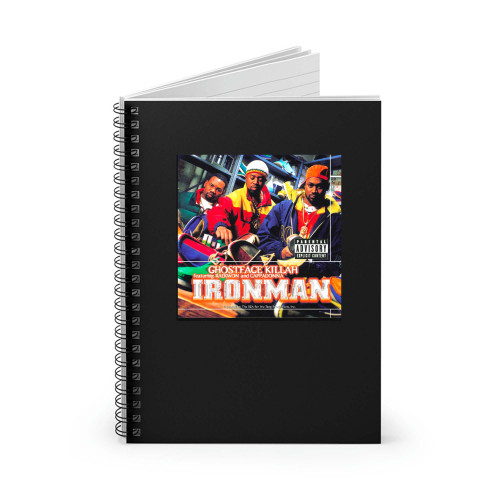 Vintage Style Wu Tang Bootleg Hip Hop Spiral Notebook