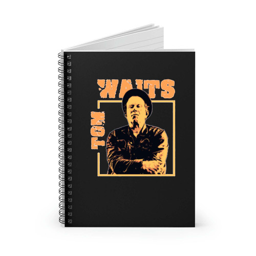Vintage Tom Waits Spiral Notebook