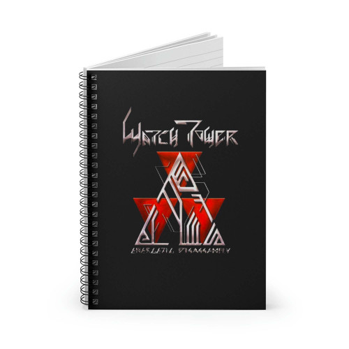 Watchtower Energetic Disassembly 1985 Spiral Notebook