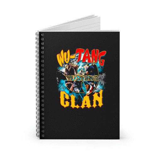 Wutang Clan Hip Hop Vintage Bootleg Retro Spiral Notebook