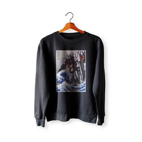 Hokusai Nu Gundam Anime Sweatshirt Sweater