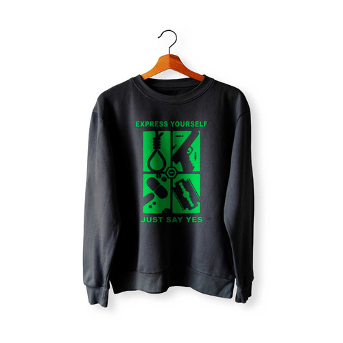 Type O Negative Express Yourself Just Say Yes Sweatshirt Sweater