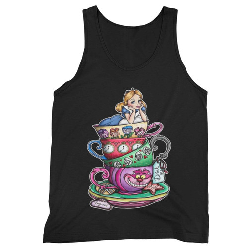 Alice In Wonderland Cartoon Movie MEN'S TANK TOP