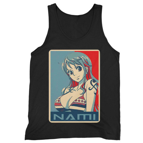 Retro Vintage Nami Girl One Piece Anime MEN'S TANK TOP