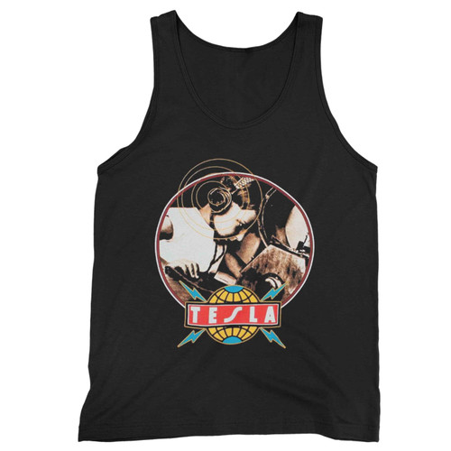 Tesla The Great Radio Controversy'89 MEN'S TANK TOP