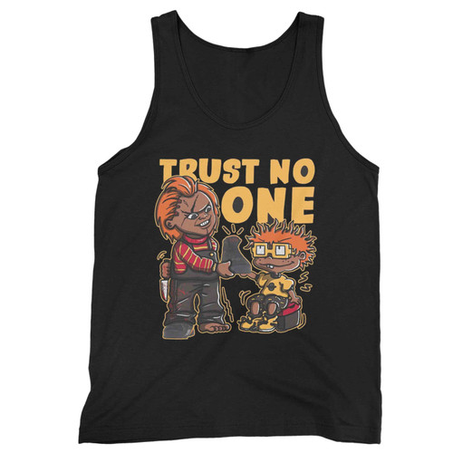 Trust No One Chuckie Match Jordan 7 MEN'S TANK TOP