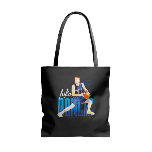 Luka Doncic Stepback Tote Bags