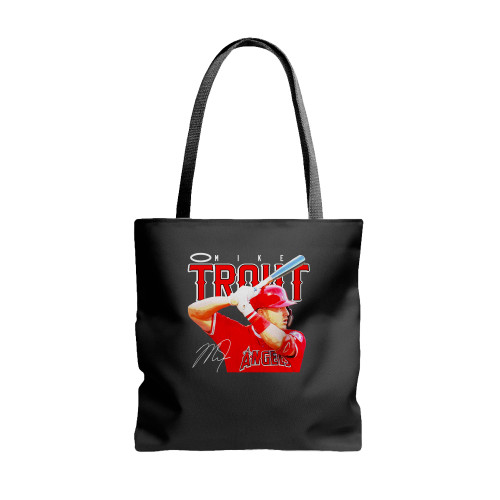 Mike Trout Tote Bags