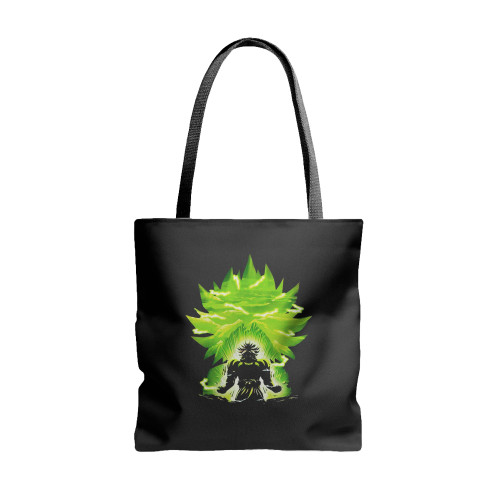 Super Legendary Saiyan The Dragon Ball Broly Tote Bags