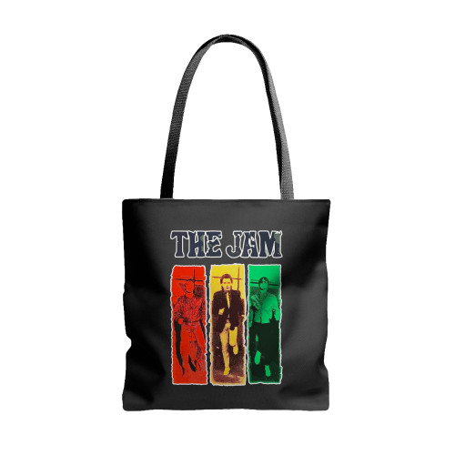 The Jam The Post Punk Baggy Boyfriend Tote Bags