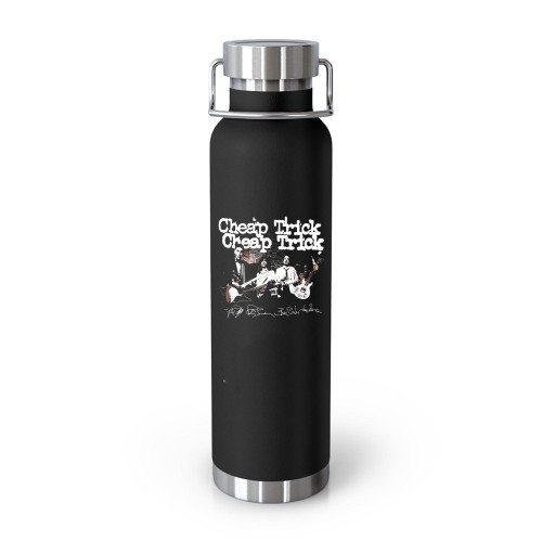 Cheap Trick Art Signed Tumblr Bottle