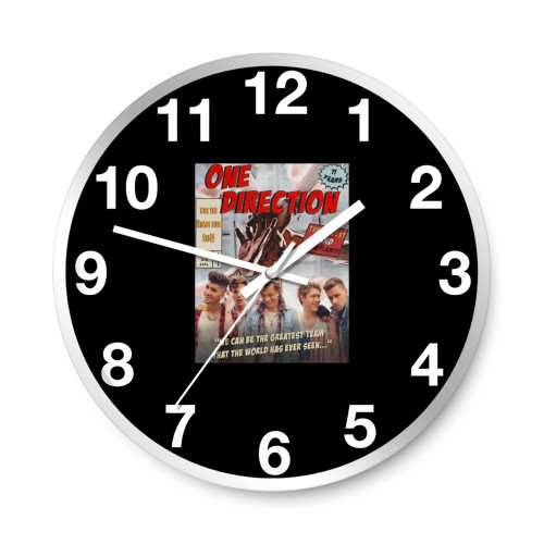 1d Anniversary Comic Wall Clocks