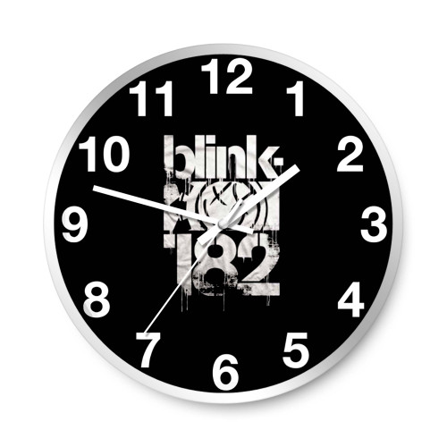 Blink 182 Logo Wall Clocks
