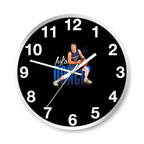 Luka Doncic Stepback Wall Clocks