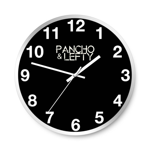 Pancho Lefty Merle Haggard Willie Nelson Country Music Wall Clocks