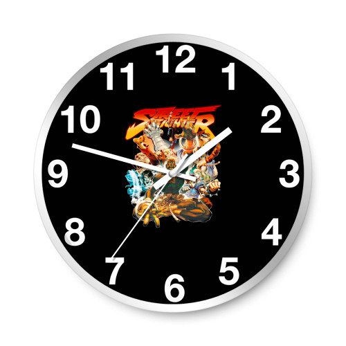 Street Fighter Dhalsim Wall Clocks