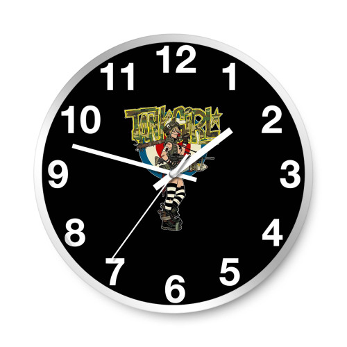 Tank Girl Comic Spades Alternative Wall Clocks Tank Girl Comic Spades Alternative Wall Clocks