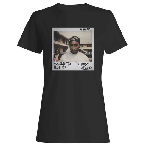Retro Tupac Shakur 90's Hip Hop Women's T-Shirt Tee