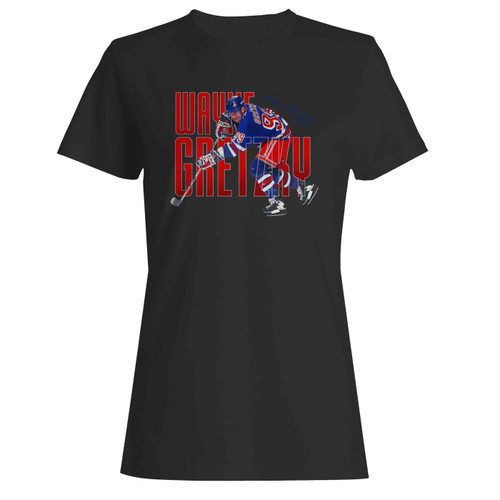 Wayne Gretzky Hockey Women's T-Shirt Tee