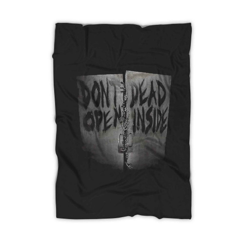 Cool Zombie Walking Dead Dont Open Monster Blanket