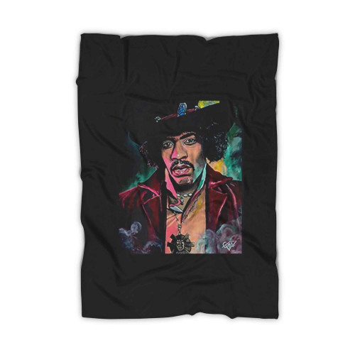 Jimi Hendrix Style Blanket