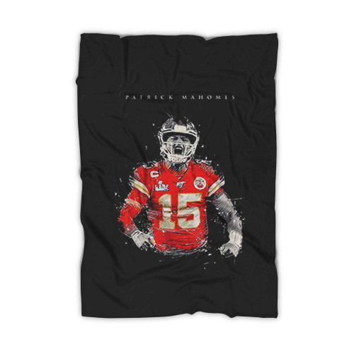 Patrick Mahomes 15 Blanket