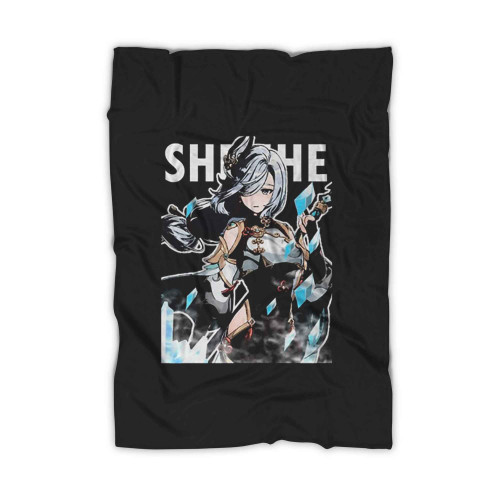 Shenhe Genshin Impact Blanket