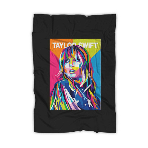 Taylor Swift Color Vintage Blanket