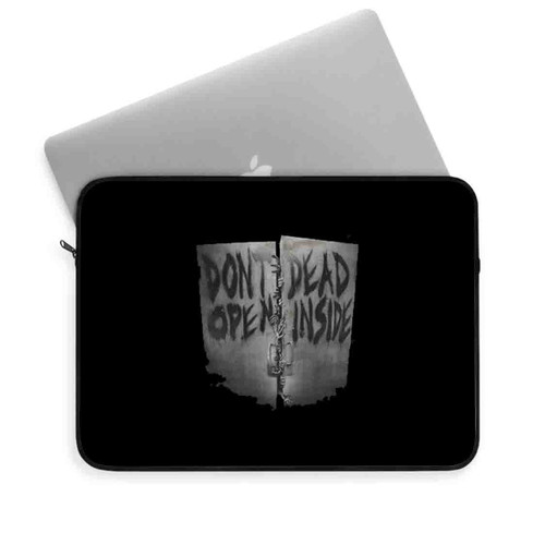 Cool Zombie Walking Dead Dont Open Monster Laptop Sleeve