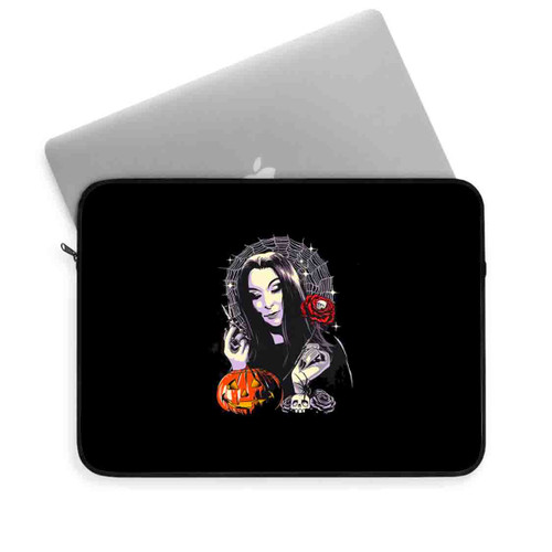 Sweet Morticia The Addams Family Laptop Sleeve