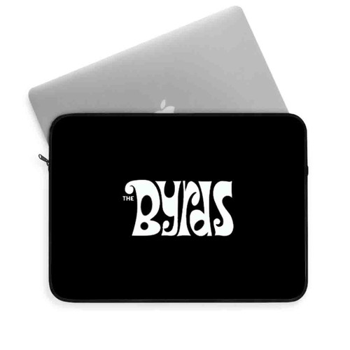 The Byrds Rock Band Legend Logo Laptop Sleeve