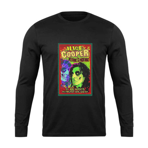 Alice Cooper 60 Year Anniversary Long Sleeve T-Shirt Tee