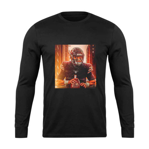 Justin Fields Vintage Long Sleeve T-Shirt Tee
