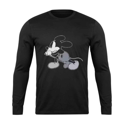Number Nine Mickey Long Sleeve T-Shirt Tee Number Nine Mickey Long Sleeve T-Shirt Tee
