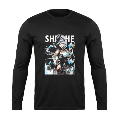 Shenhe Genshin Impact Long Sleeve T-Shirt Tee