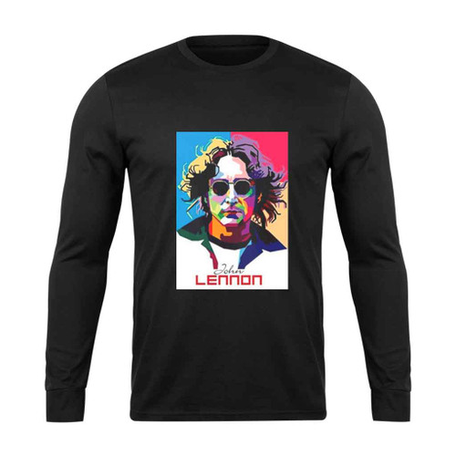 The Beatles John Lennon Long Sleeve T-Shirt Tee