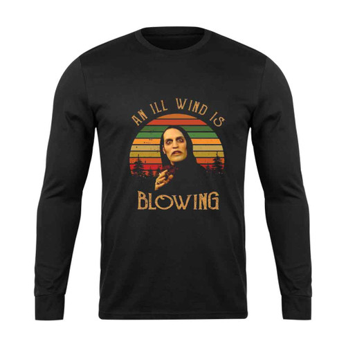 The It Crowd An Ill Wind Is Blowing Long Sleeve T-Shirt Tee The It Crowd An Ill Wind Is Blowing Long Sleeve T-Shirt Tee