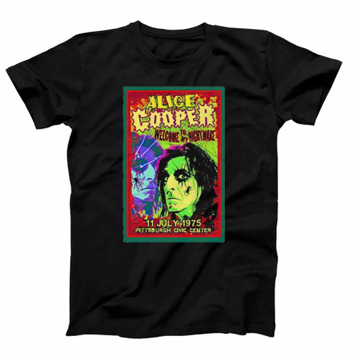 Alice Cooper 60 Year Anniversary Mens T-Shirt Tee