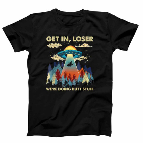 Bigfoot Alien Ufo Mens T-Shirt Tee