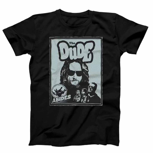 Funny Bowling The Dude Abides Mens T-Shirt Tee Funny Bowling The Dude Abides Mens T-Shirt Tee