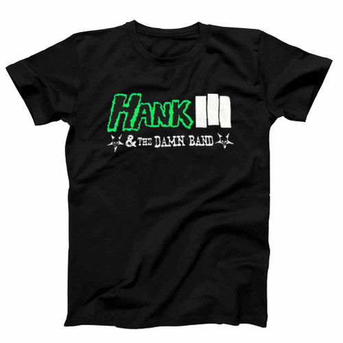 Limited Hank Williams The 3Rd Hellbilly And The Damn Band Mens T-Shirt Tee