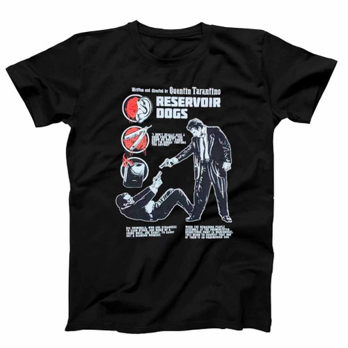 Reservoir Dogs Crime Movie Retro 1992 Mens T-Shirt Tee