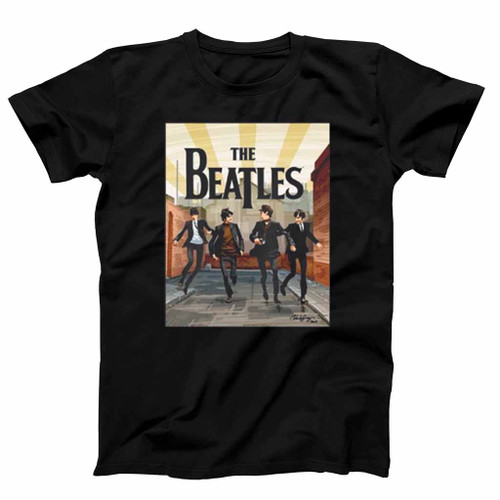 Retro The Beatles Mens T-Shirt Tee