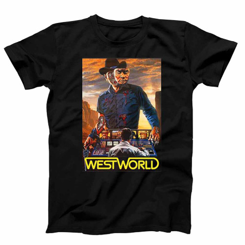 Westworld 1973 Retro Graphic Mens T-Shirt Tee