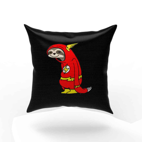 Flash Sloth Pillow Case Cover