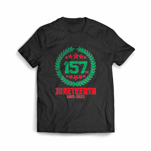 157Th Juneteenth Men's T-Shirt